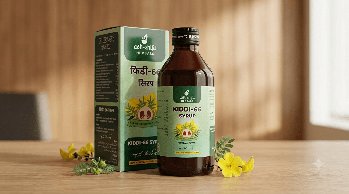 ash-shifa HERBALS Kiddi-66 Syrup