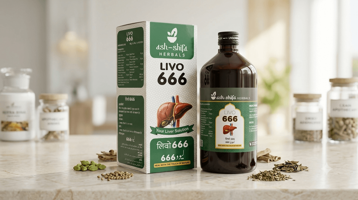 ash-shifa HERBALS Livo 666